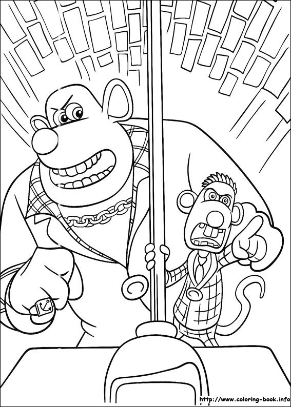 Flushed Away coloring picture